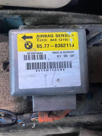 BMW E36 AİRBAG BEYNİ ÇIKMA ORJİNAL 8362119 - ERCAN TİCARET YEDEK PARÇA